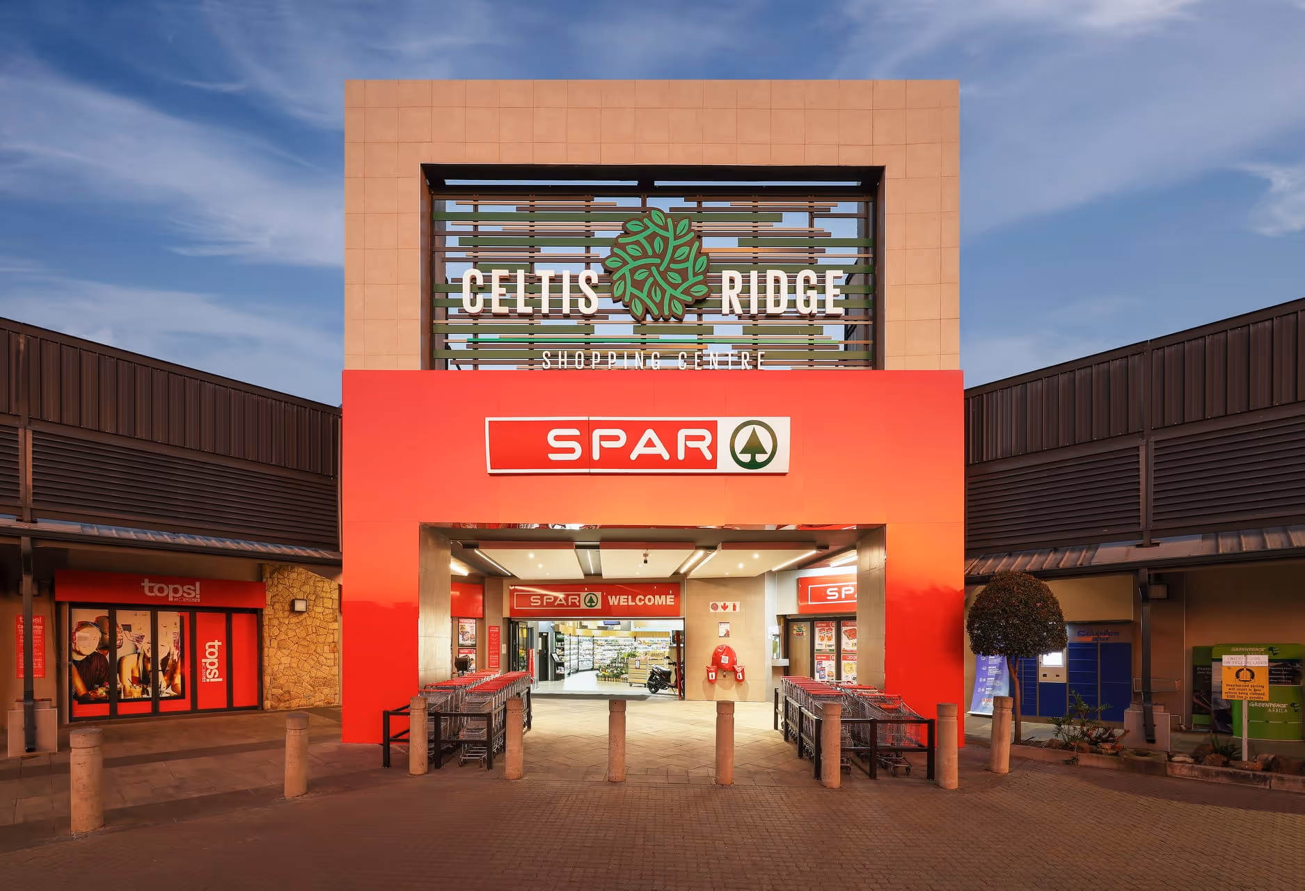 construction inside shop