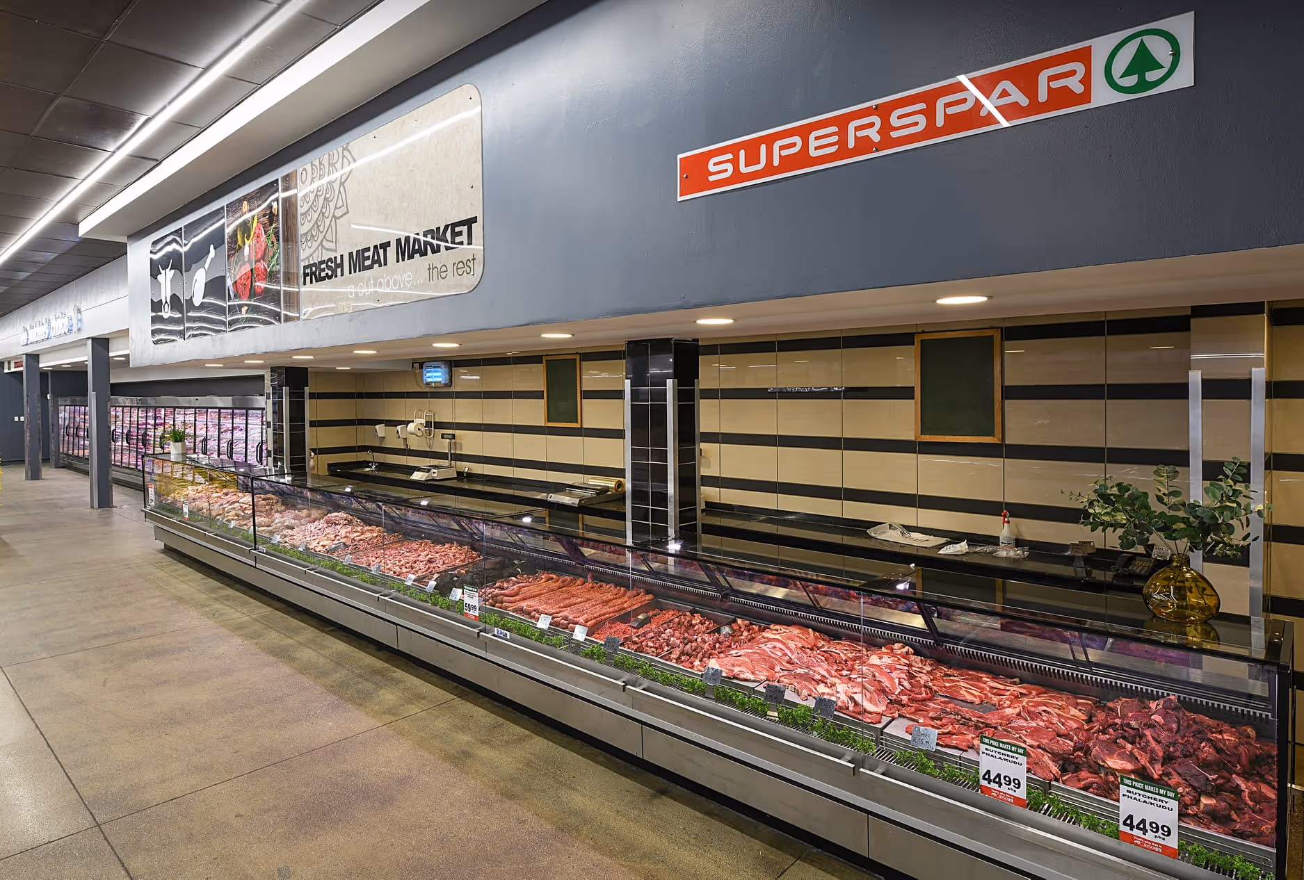 construction inside shop