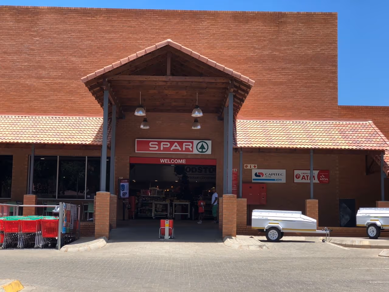 construction inside shop