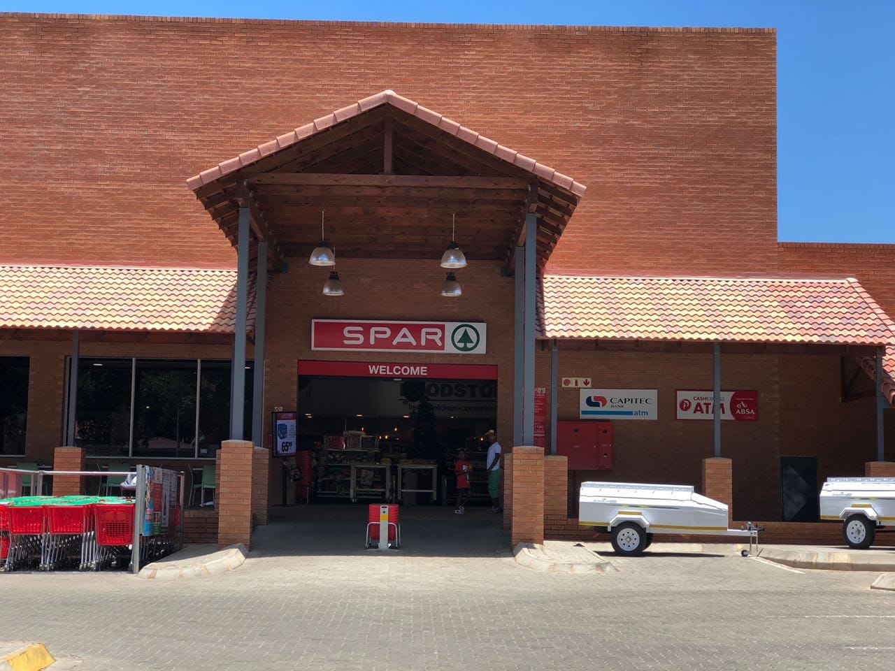 construction inside shop