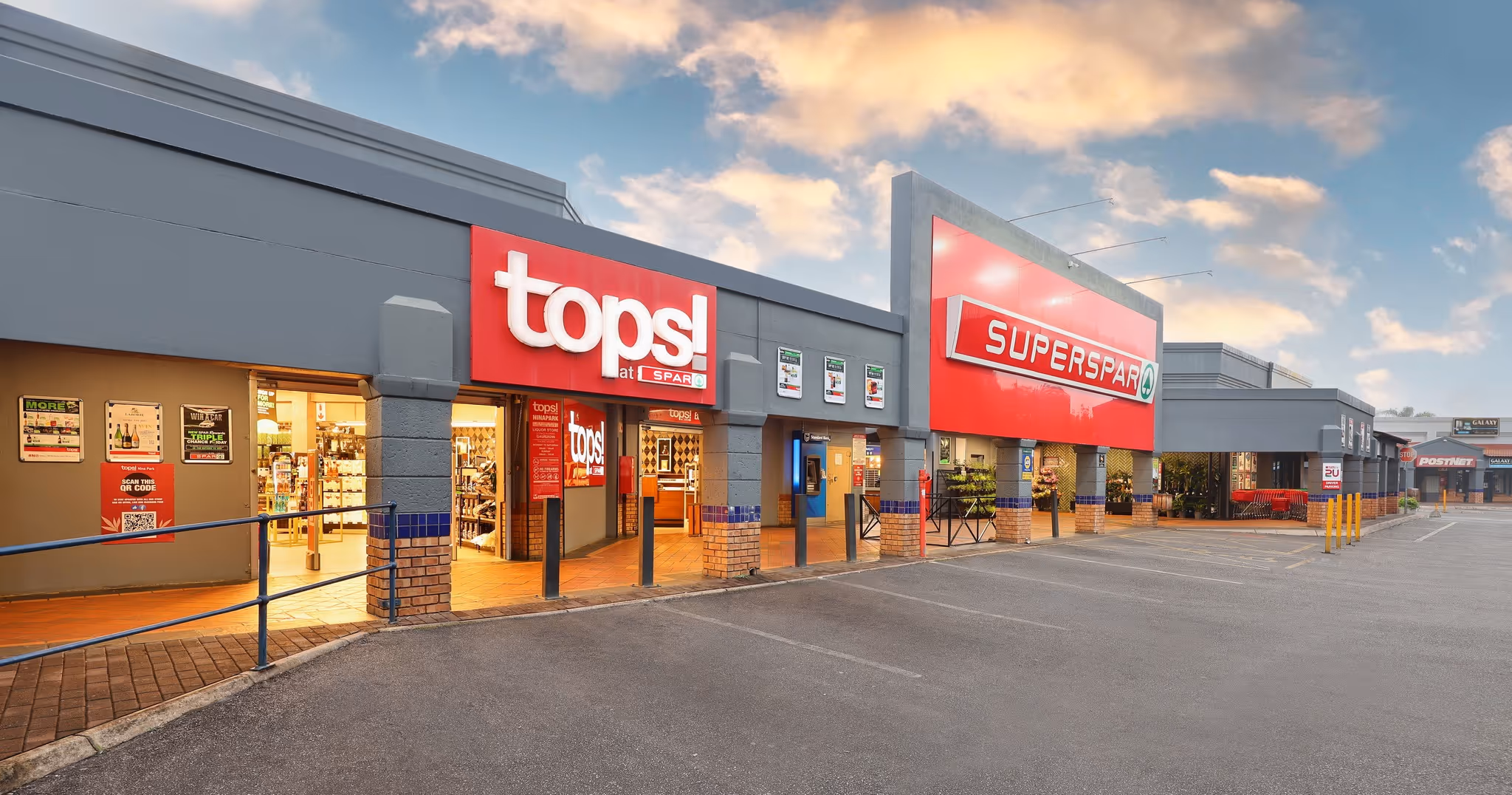 construction inside shop