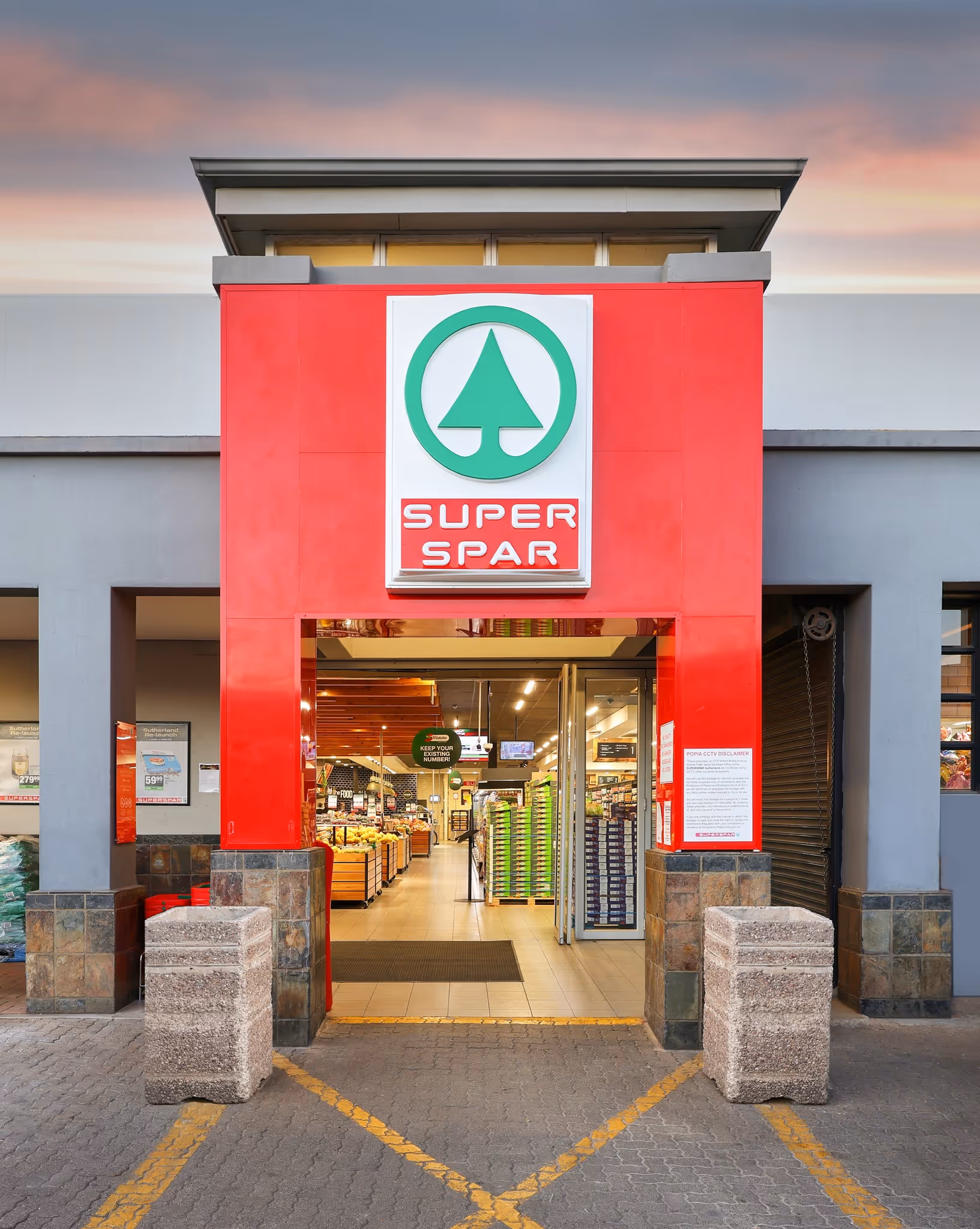 construction inside shop